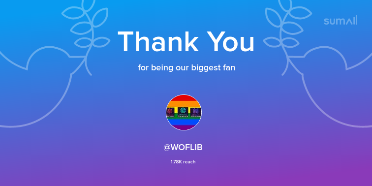 ChloeWharton19's tweet photo. Our biggest fans this week: WOFLIB. Thank you! via https://t.co/WXc3oasd0P https://t.co/RVZPmp9dg5