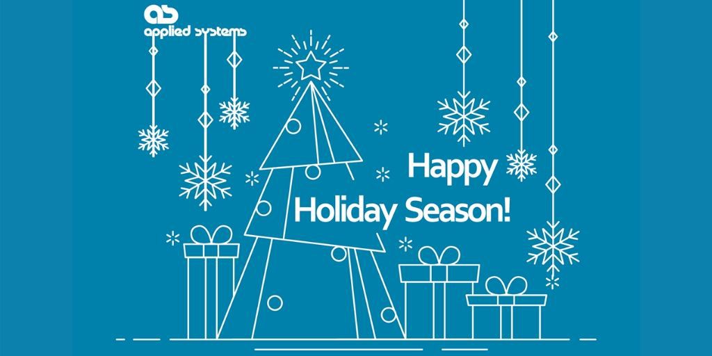 appsysltd's tweet photo. From the entire team at Applied Systems, have a Merry Christmas and a prosperous New Year!
#Appsys #HappyHolidays https://t.co/ffIchPXNT6