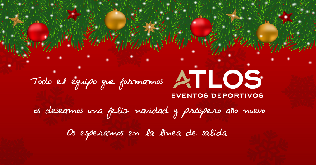 atloseventos's tweet photo. Todo el equipo que formamos ATLOS queremos desearos una FELIZ NAVIDAD y un 2020 lleno de kilómetros! 🎄⛄🚵🏼‍♀🏃🏽‍♂
Para nosotros, vuestra confianza en cada evento es nuestro mejor regalo.
#FelizNavidad #Feliz2020 #running #trail #btt #duatlon #mtb https://t.co/hkAG8p4baR
