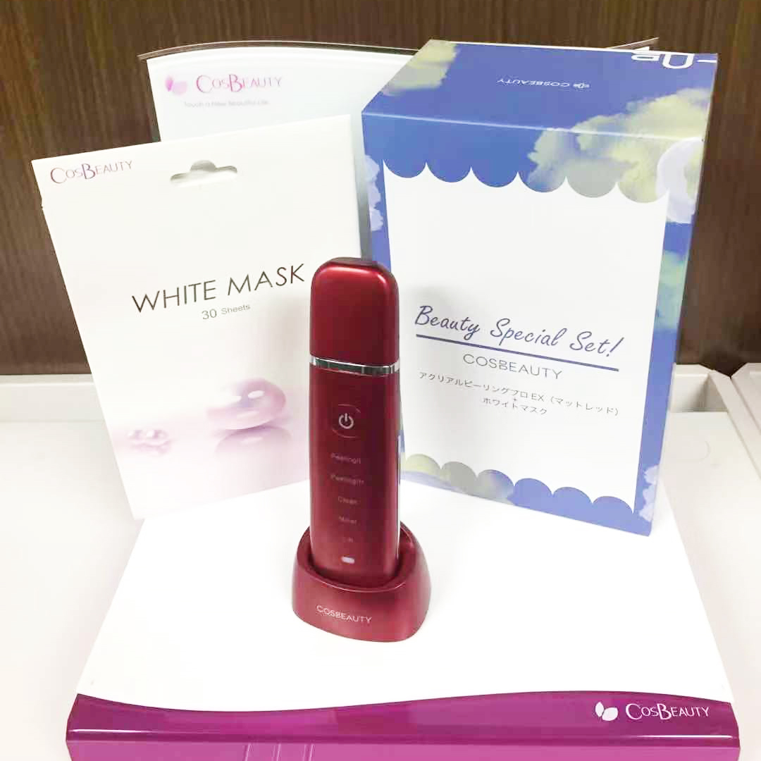 Uzivatel Cosbeauty Na Twitteru 19年12月24日 ビックカメラ様にて超特別限定セットが発売されます 大人気美顔器 アクリアルピーリングプロex と美容マスクシートのセット品で なんと ビックカメラ様 だけでご購入いただけます 数量に限りがあります