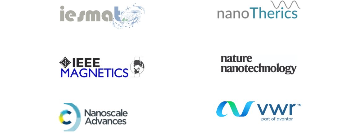 nals2020's tweet photo. We want to say "thank you" to all our businesses/corporations for your sponsorship and involvement in the 2nd International Conference on #Nanomaterials Applied to Life Sciences.
👏👏👏
#iesmat
@nanoThericsLtd
@IEEEMagSoc
@NatureNano
@nanoscale_rsc
@VWR
#nals2020 @IMDEA_Nano https://t.co/MszSFzktwn