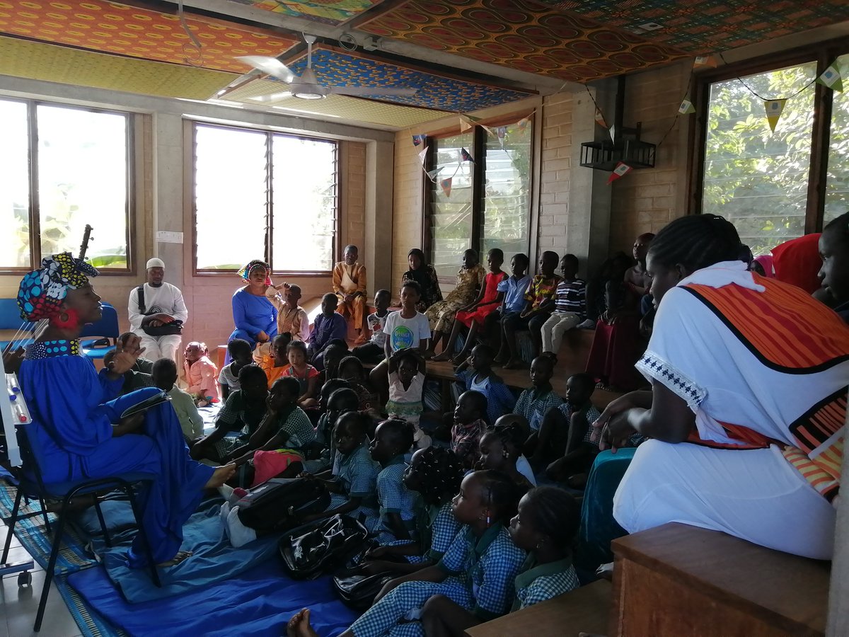 FandemaMBolo's tweet photo. The power of storytelling to raise awareness on #GenderEquality, #ClimateChange and #RenewableEnergy.
49 students from Nursery to Grade 2 from FINPS and Batukunku School enjoyed the book #TheBestMatch supported by @UNDP_TheGambia. https://t.co/xE2wD4E2mL