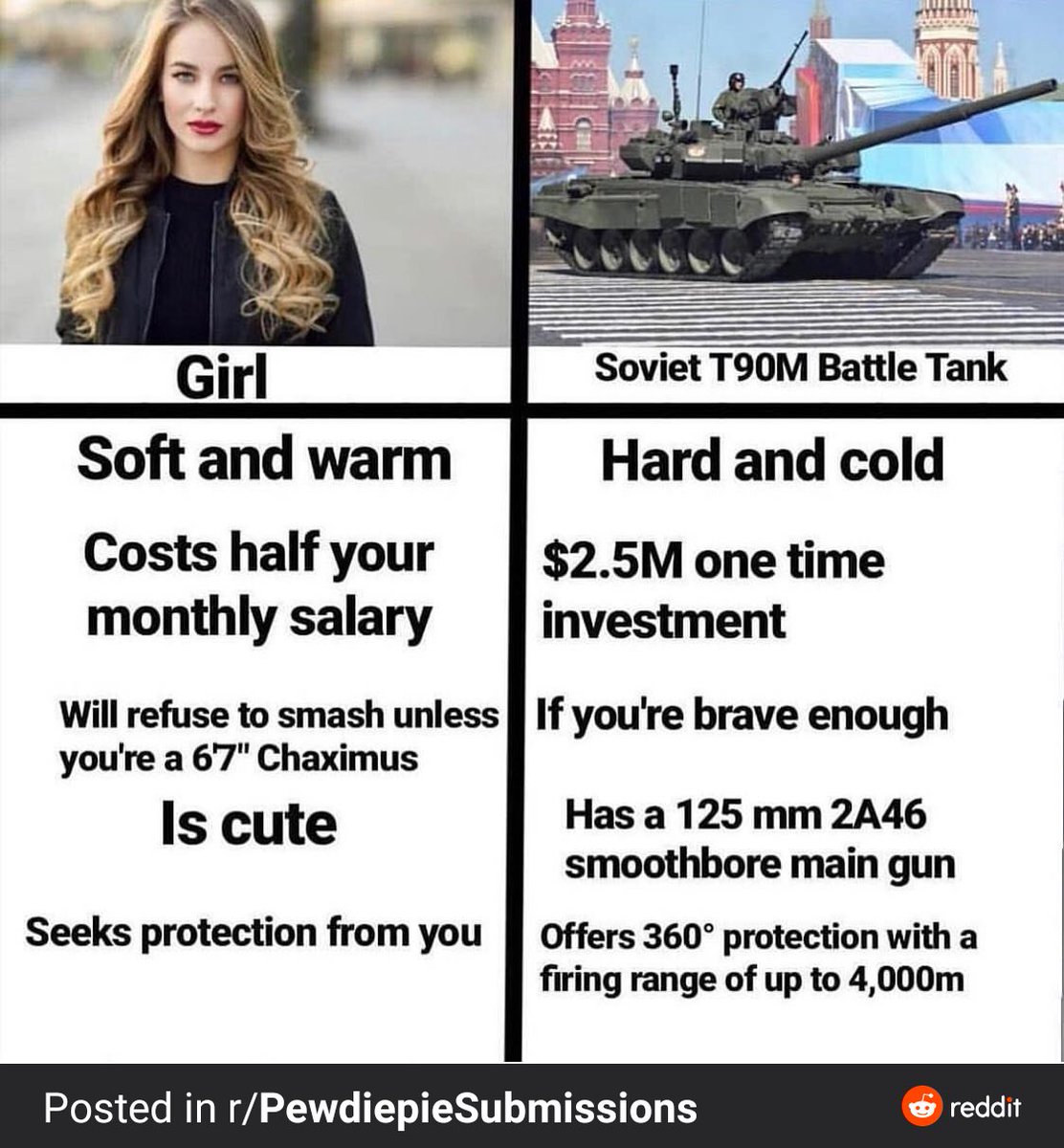 "This true! T90 great tank! "