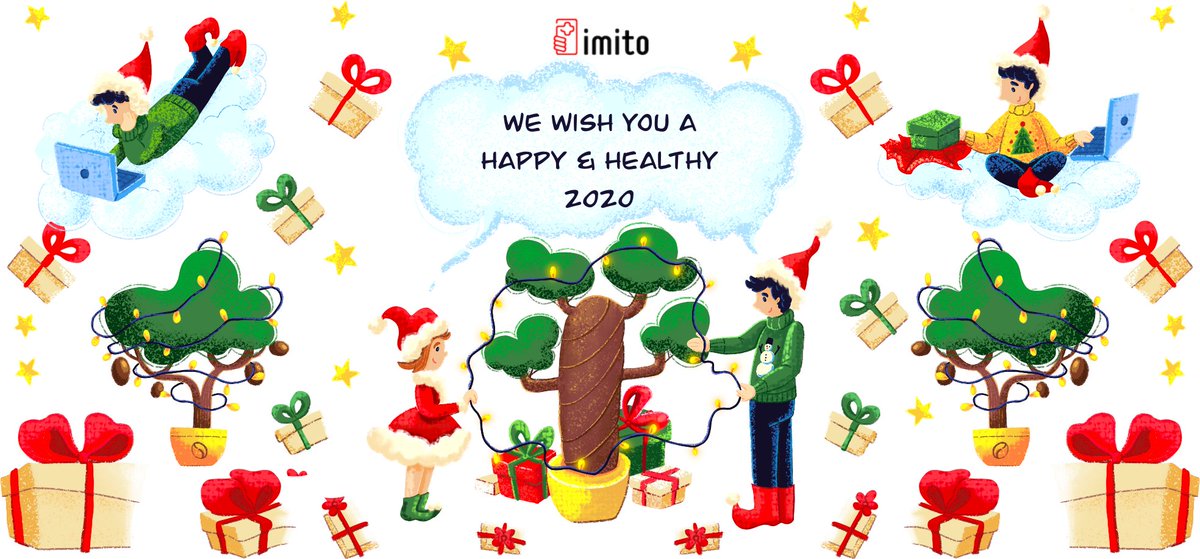 imito_ag's tweet photo. This year, we decided to #planttrees 🌲🌳🎄instead of shipping paper. One tree for each team member was planted in Kenya, Cameroon, Nepal and Tanzania via @Treedom. We wish you and your family a #merrychristmas, relaxing holidays and #happynewyear2020! https://t.co/9pKsqdy0JY https://t.co/xPrU5PYnNg
