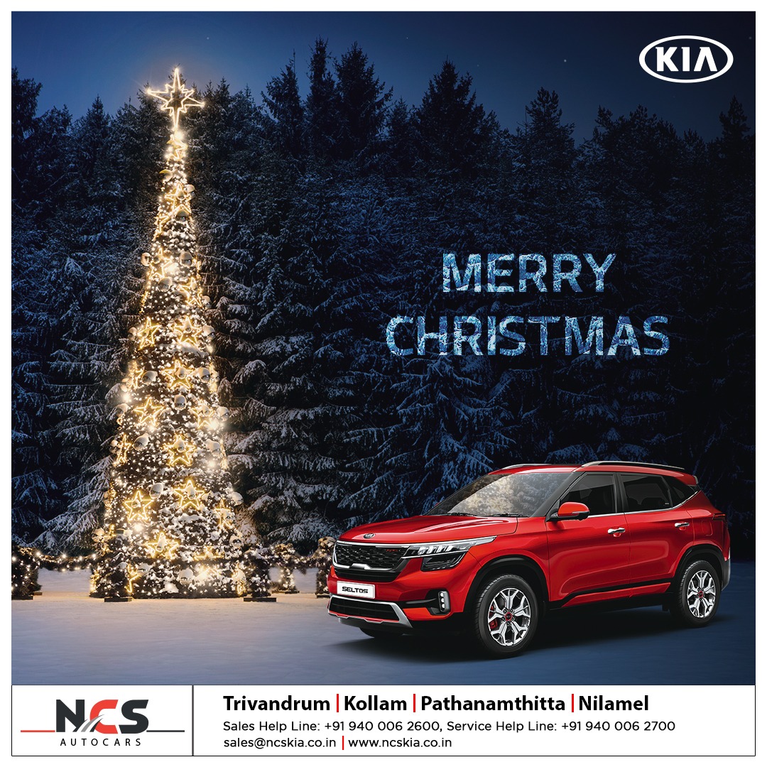 ncs_kia's tweet photo. Merry Christmas from all of us at NCS KIA

For booking call +91 9400062600
www..ncskia.co.in/book-a-car

#NCSKia #KiaSeltos #KiaCars #Merrychristmas #celebrations #happychristmas #christmas #christmascelebration #christmas2019 https://t.co/gCMUNcMdTH