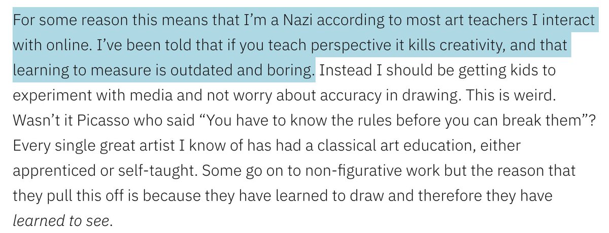 David Didau (@daviddidau) on Twitter photo Knowledge-rich art: We have to teach children to draw knowledgerich.art.blog/2019/12/24/kno… via <a href="/AntoniaBlanchf1/">Antonia Blanchflower</a> Knowledge-rich art: We have to teach children to draw knowledgerich.art.blog/2019/12/24/kno… via <a href="/AntoniaBlanchf1/">Antonia Blanchflower</a>