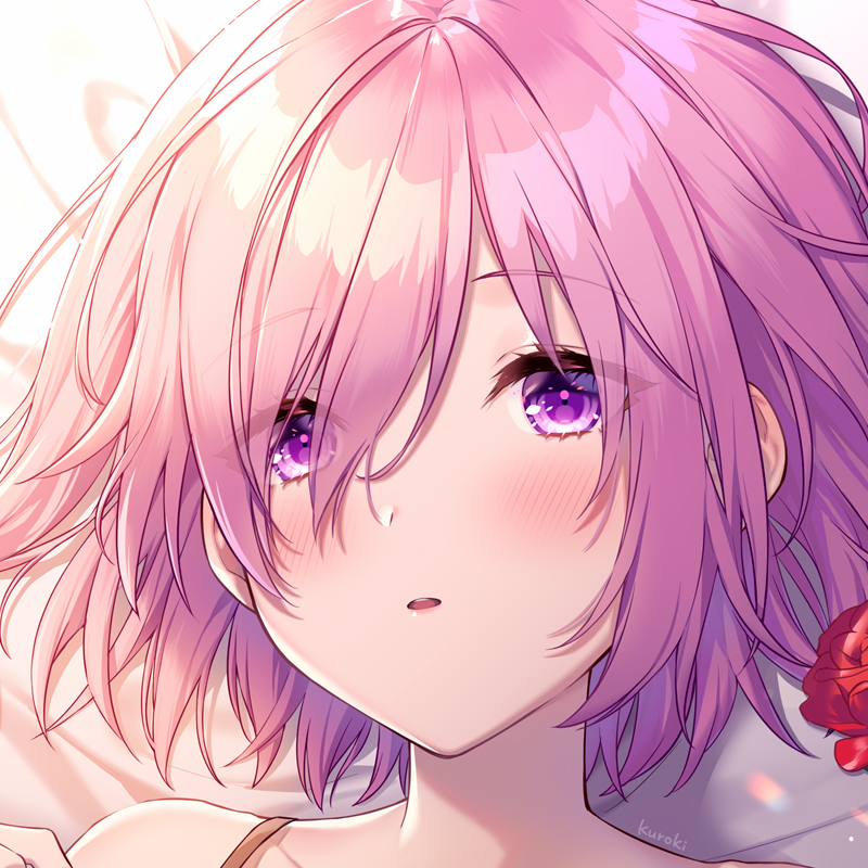 マシュ・キリエライト(Fate) 「「プレゼント受け取ってください…」
#FGO 」|kr木：C101新刊委託中！📚️のイラスト