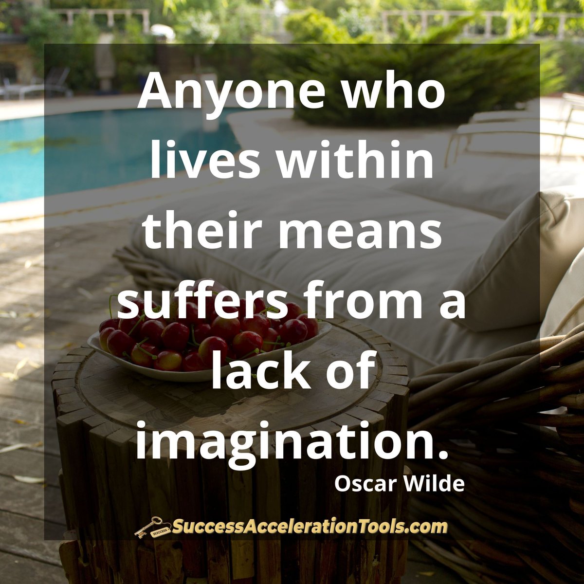 tools_success's tweet photo. Anyone who lives within their means suffers from a lack of imagination.
โ Oscar Wilde
.
.
#success #motivation #entrepreneur #business #inspiration #goals #money #life #mindset #entrepreneurship #successquotes #wealth #inspirationalquotes #SuccessAccelerationPlanner #SAPlanner https://t.co/riblgi3sg3