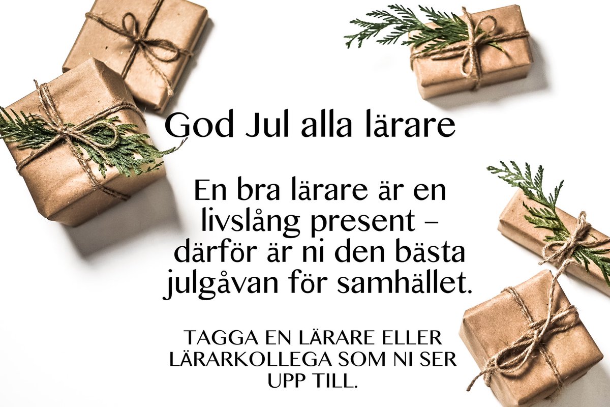 larargalan's tweet image. God Jul 🎁🎄⁣
⁣
#lärargalan #lärarepåinstagram #lärareföljerlärare #läraretipsarlärare #lärareinspirerarlärare #lärareisverige #lärareffekten #lärarensvardag #lärareisvenska #lararepublic