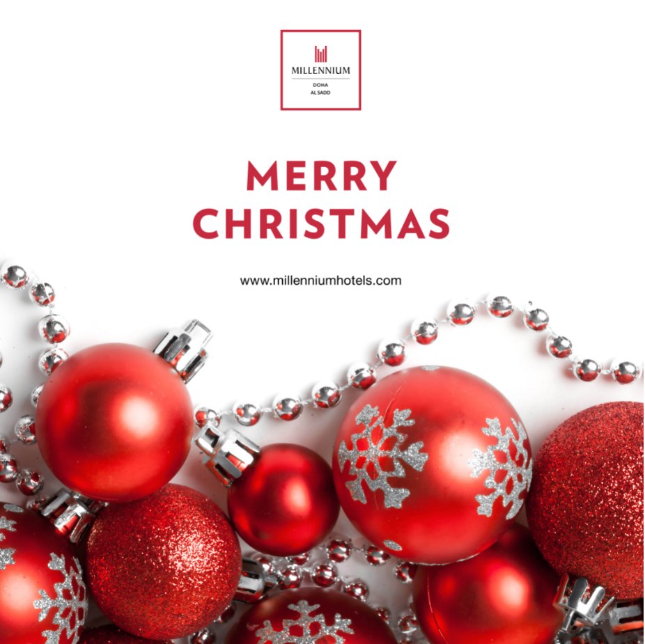 From home to home, and heart to heart, from one place to another, and from Millennium Doha family to you. Merry Christmas. ❤️

#MillenniumDoha #MerryChristmas