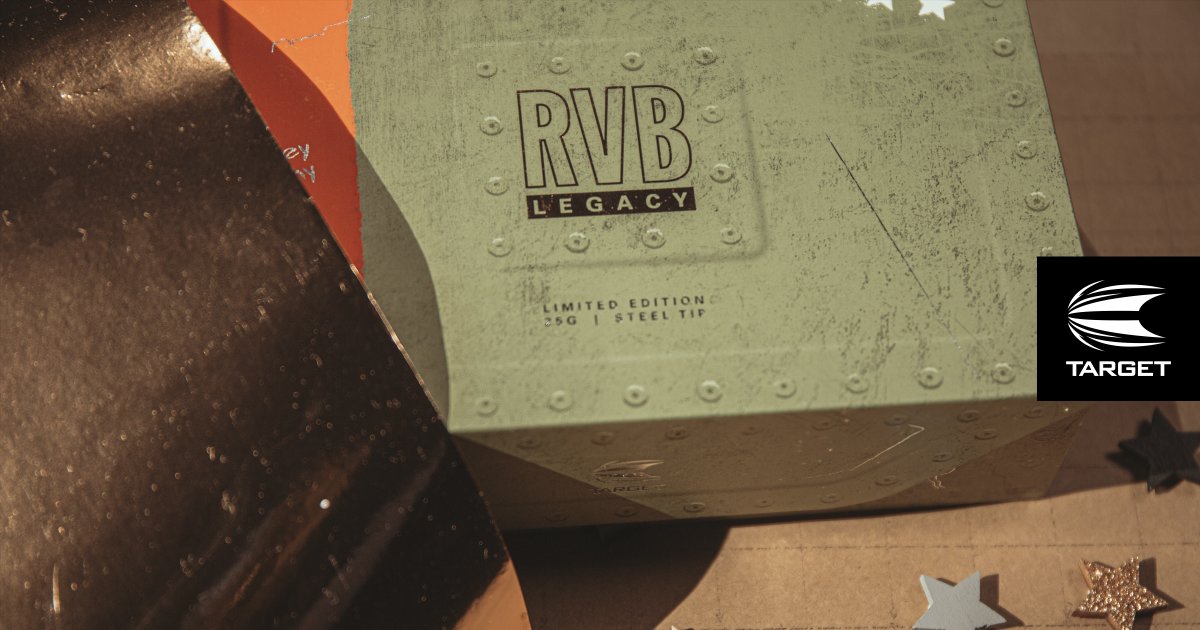 On the 12th day of the World Championships, Target Darts gave to me....' 1 x Limited Edition RVB Legacy For your chance to win, all you need to do is like & re-tweet. All winners after 19th December will be announced 2nd January.