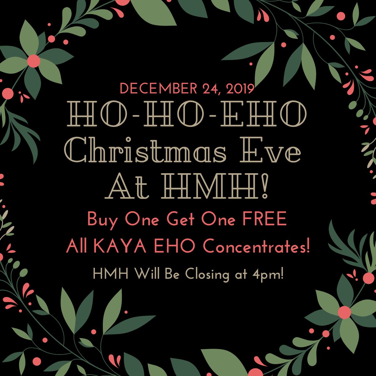 Stuff Your #Stocking with a #BOGO on #KAYA EHO Shatter, Batter, Sap, Wax, &amp; Crumble! #TuesdayVibes #XmasEve #HoHoEHO