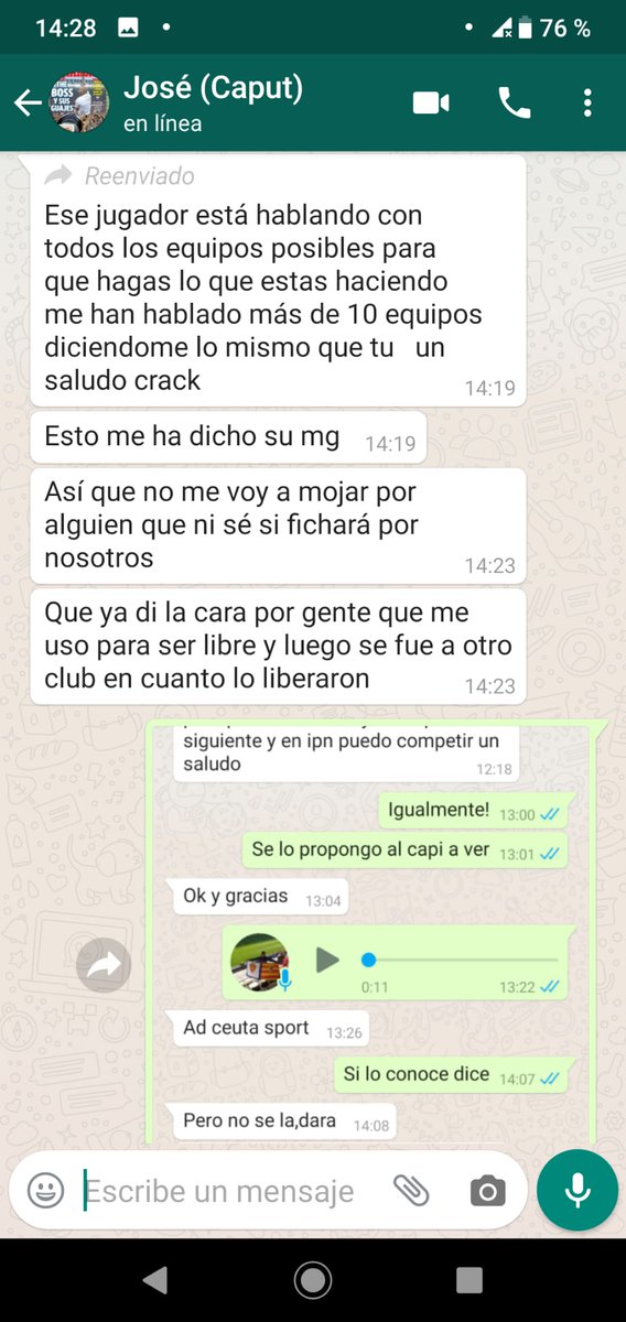piltrafilla732's tweet photo. @ADCJaviLlado  mentiroso que salgan esos equipos con los que e hablado yo  te devirian echar de por vida en clubs que eres un falso y un mentiroso sal a desmentir esto pinocho https://t.co/HLSJJGOSix