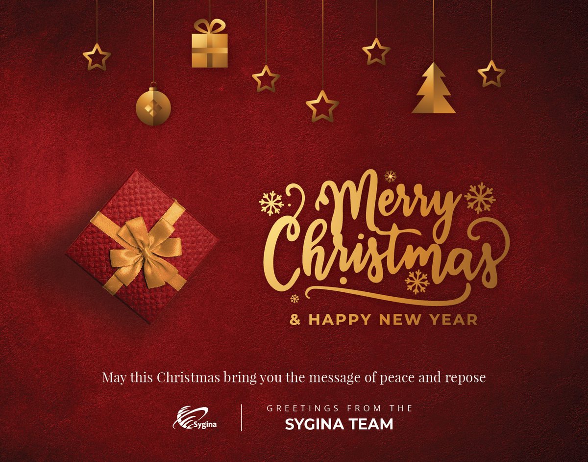 SyginaDataSystm's tweet image. Happy Holiday Season

#holidayseason #HolidaysAreComing #holidays