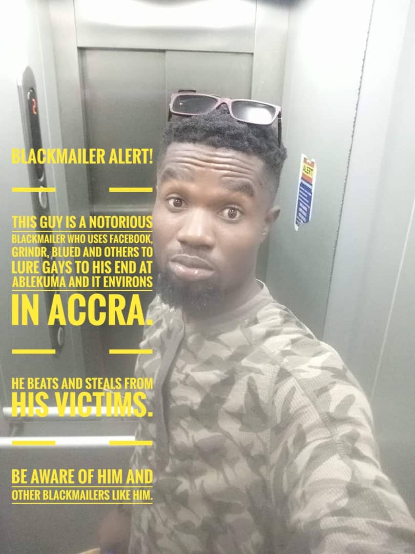 Ghana Gay Blackmail List On Twitter Blackmailer Alert ⭕⭕⭕⭕⭕⭕⭕⭕ This Guy Is A Blackmailer