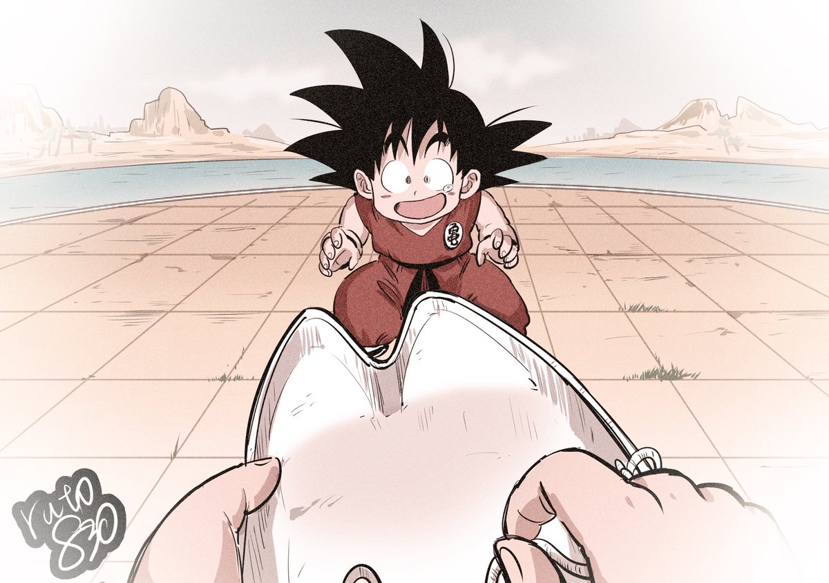 Dragon Ball: artista recrea el encuentro entre Goku y su abuelito Gohan |  Televisión | Entretenimiento | El Universo