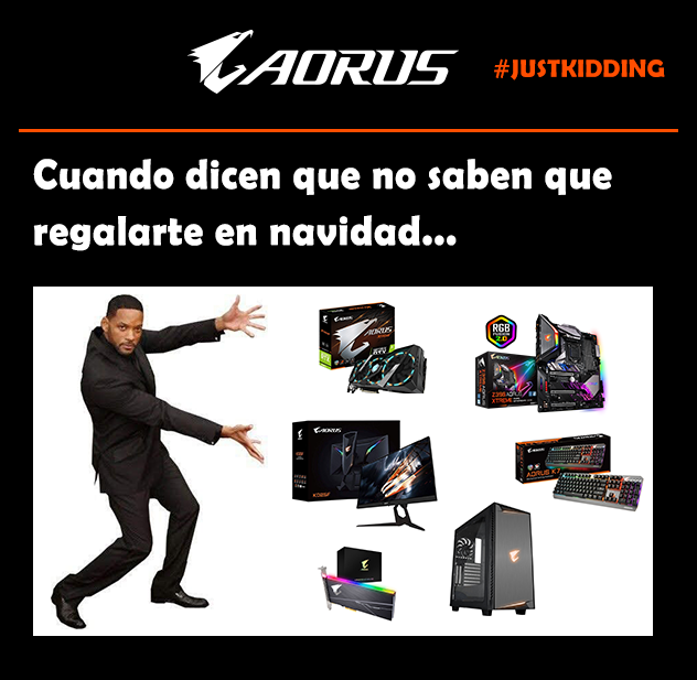 AORUSLATAM's tweet photo. Con cualquiera de estas cosas estamos bien señor papa noel... https://t.co/ku1QYnzYdv