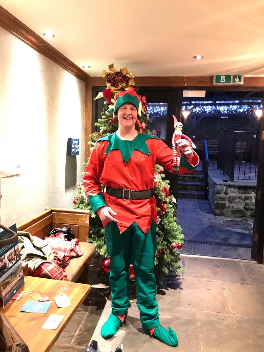 It’s Christmas Eve and our staff are feeling festive... whilst Elfonzo has been hiding from us, his brother Danny the Elf has finally found him 🎄