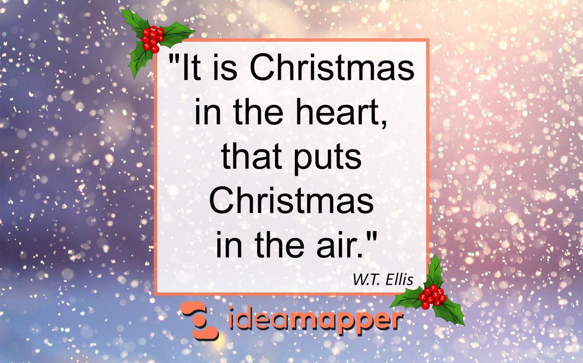 idea_mapper's tweet image. Who else is getting into the Christmas Spirit?
#Chistmas #ideamapper