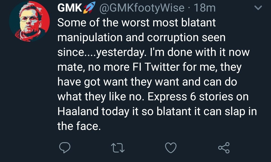 Lambings_'s tweet photo. It's finally happened! No more FI Twitter for GMK. Christmas has come a day early! 

Merry Christmas one and all and here is to a bellend free 2020! #footballindex https://t.co/XMgIfIikDU
