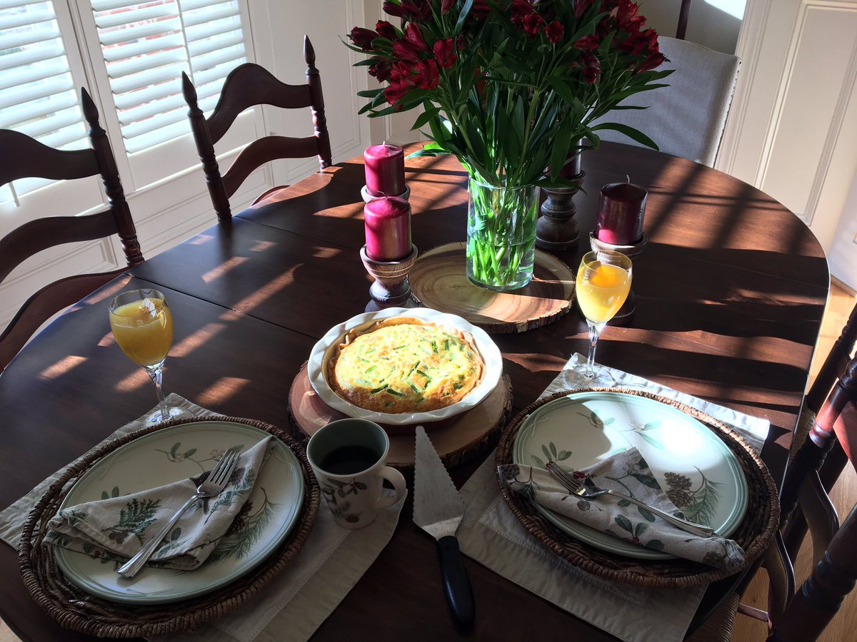 richJGR's tweet photo. @magnoliatable Started a new Christmas Eve tradition with @joannagaines quiche and orange rolls from her cookbook. Almost brought me to tears - so good. https://t.co/5YO4pjaNd9
