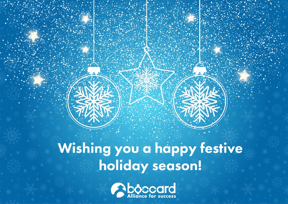 We wish you a very happy festive season!