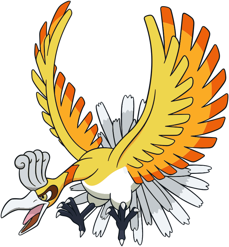 🧡 Full-time Fox 🦊 on X: 🌈Fanart Day: Rainbow Ho-oh🏳️‍🌈 Ho-Oh's  feathers glow in seven colors depending on the angle at which they are  struck by light. These feathers are said to