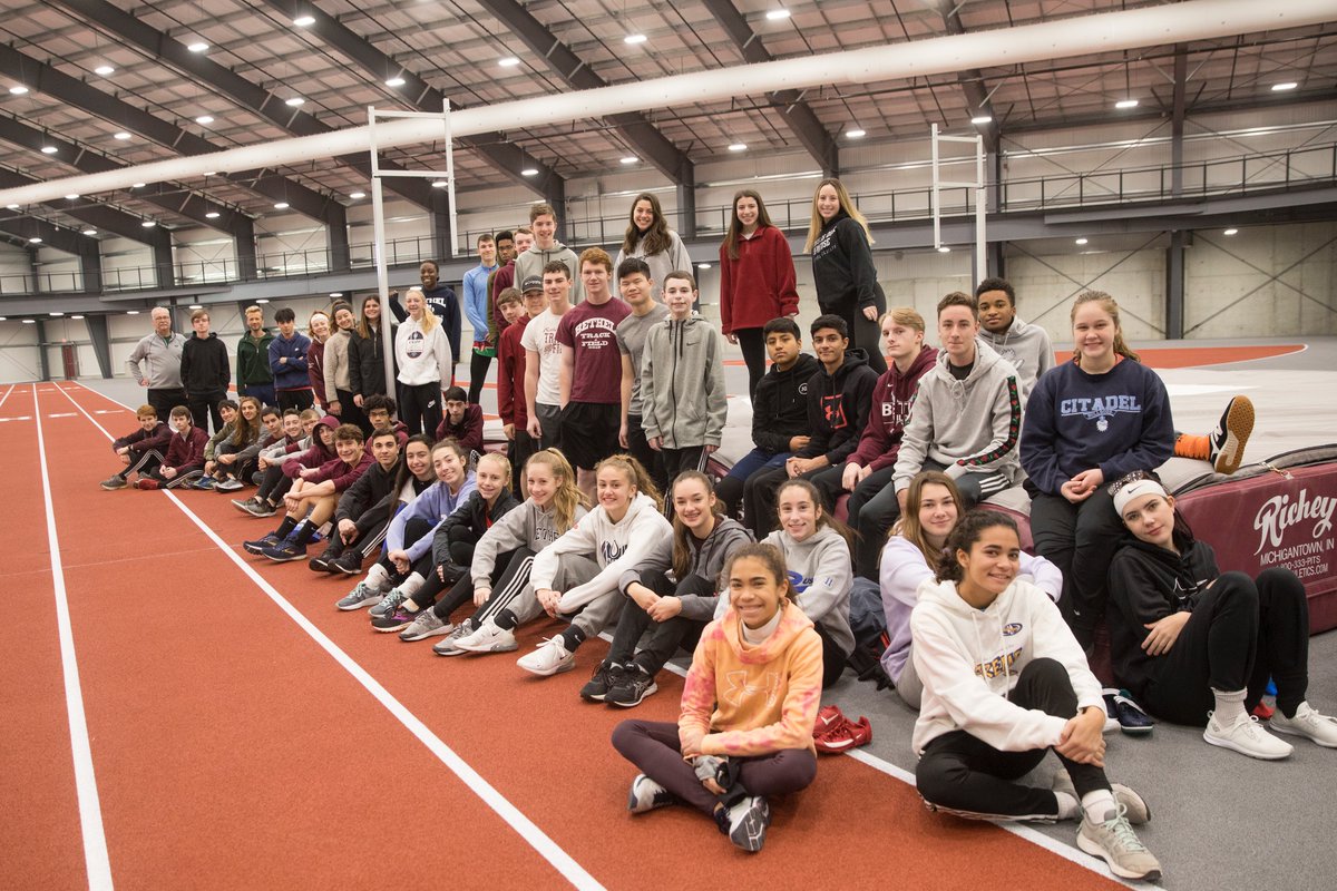 DanDeBlois's tweet photo. A Preview of the New BHS Track and Field Training Center With the BHS Indoor Track and Field Team is now posted on Flickr.https://t.co/cGvsAextAS https://t.co/tcOv952ajl