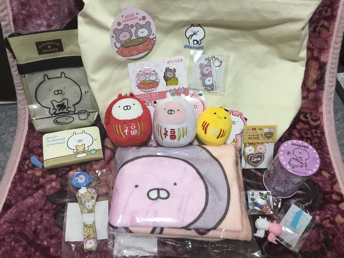 【うさまる 福袋】2021年ネタバレ・予約まとめ★おせち料理の姿が♡ロフト店舗＆オンラインストアで Jocee