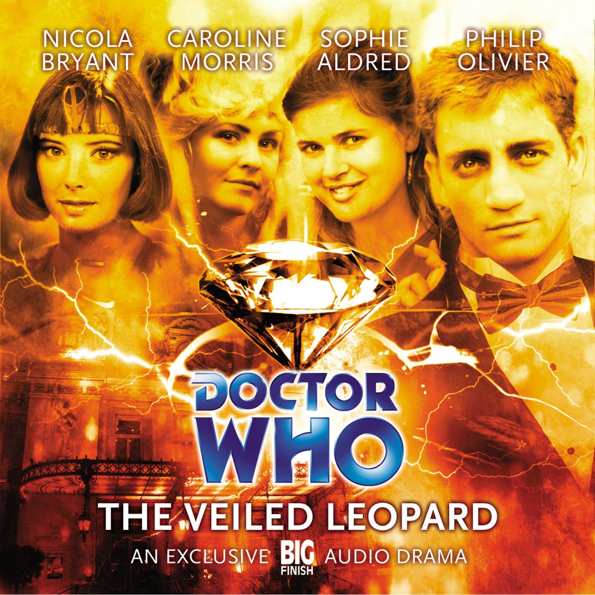 Cover artwork for Doctor Who: The Veiled Leopard