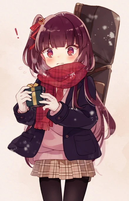 クリスマスに待っててくれてるJKわーちゃん?❅

#ドルフロ #少女前線 #WA2000 