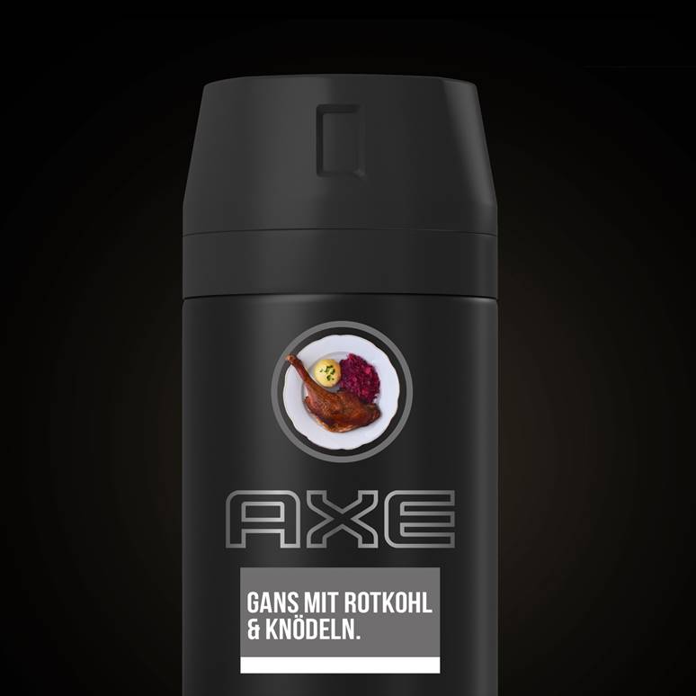 AXE_offiziell's tweet photo. MERRY AXE-MAS! 
Wir versprühen frohe Weihnachtsgrüße!🎄
Nach was duftet es bei euch in der Küche?🍗
#axemas #gansodergarnicht #smellslikechristmas https://t.co/lGL4IQibXs