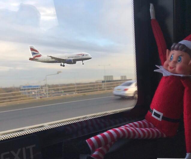 StothersM_E's tweet photo. Its Christmas Eve and our elf is back in Belfast and has been spotted at Victoria Square in Belfast admiring the Christmas tree and decorations.
We have heard he will either return by plane, train or maybe even by magic. Until next year Merry Christmas and Happy New Year. https://t.co/wRcwW5PHHS