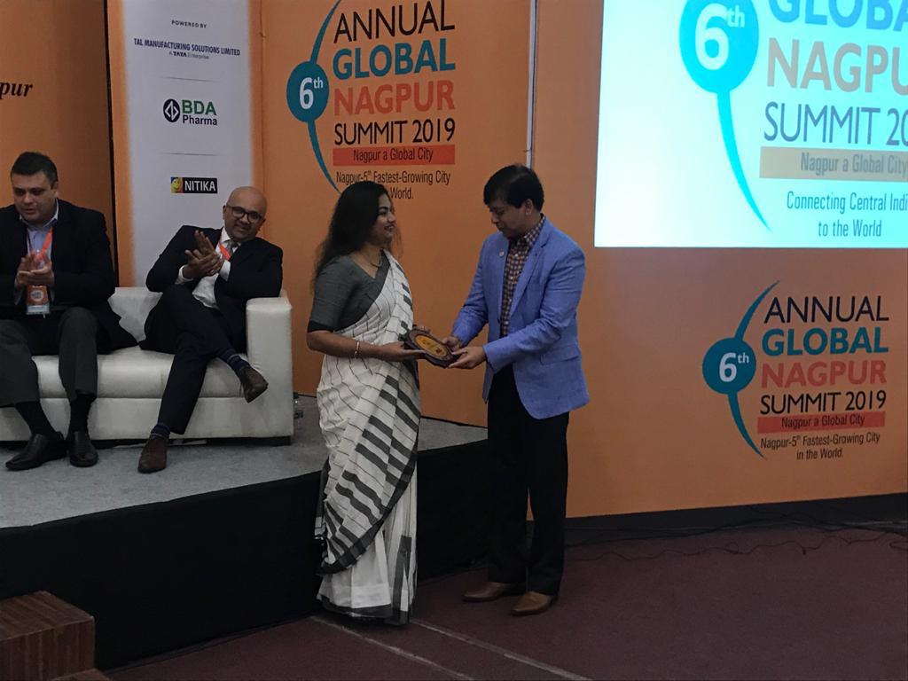 GrantThorntonIN's tweet photo. @nagpurfirst Padma Priya J took the stage as a speaker for session 3 and joined a panel discussion on 'How to make it happen' at the international track with other dignitaries. Some highlights below!
#NagpurFirst #GNS #GNS2019 @nagpurfirst https://t.co/5EL0BIS11U