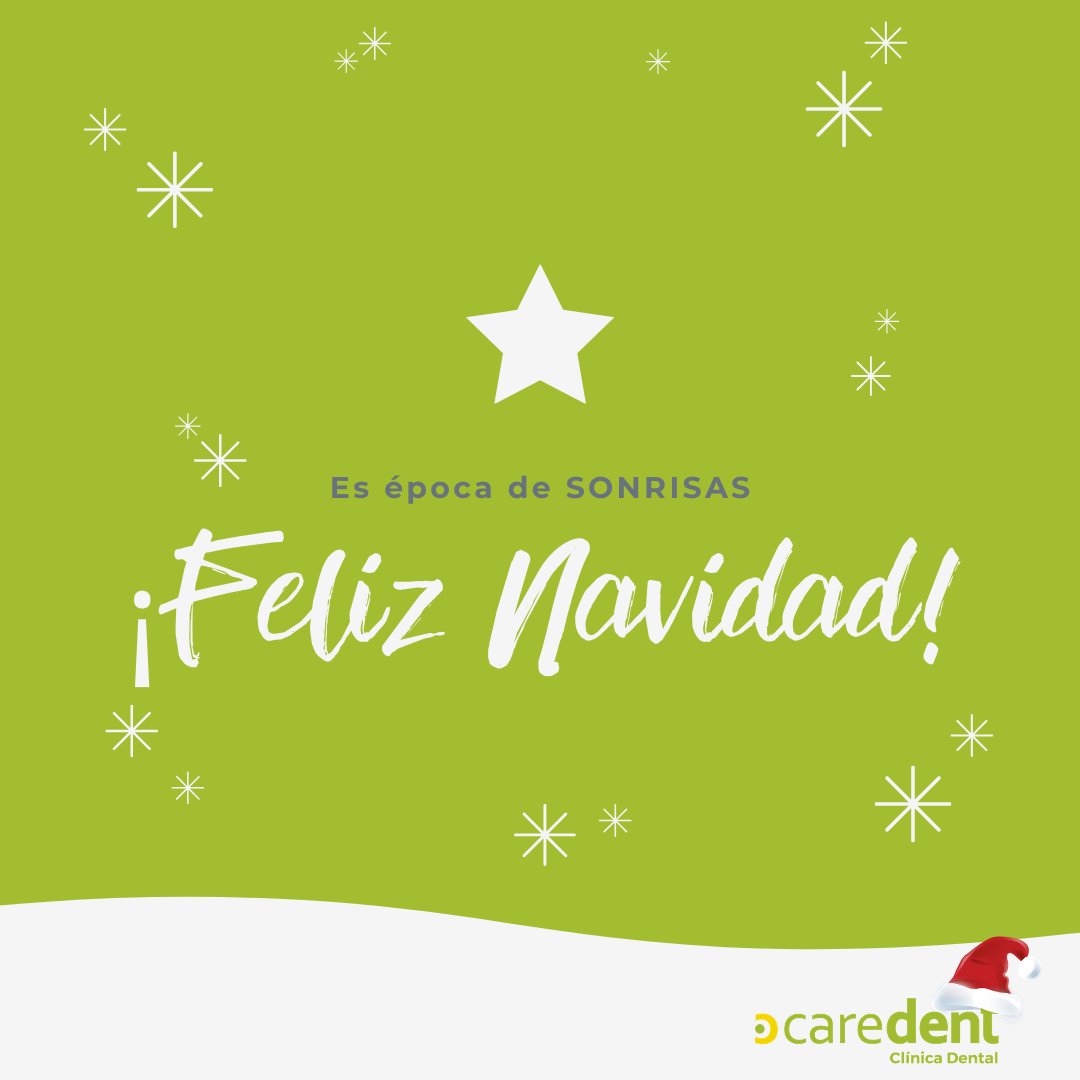 Caredent's tweet photo. En nombre de todo el equipo Caredent, os deseamos una Feliz Navidad🎄🎇✨
.
#caredent #especialistas #clínicadental #odontología #saludbucal #dentistas #equipo #feliznavidad https://t.co/uS4yl7iqvH