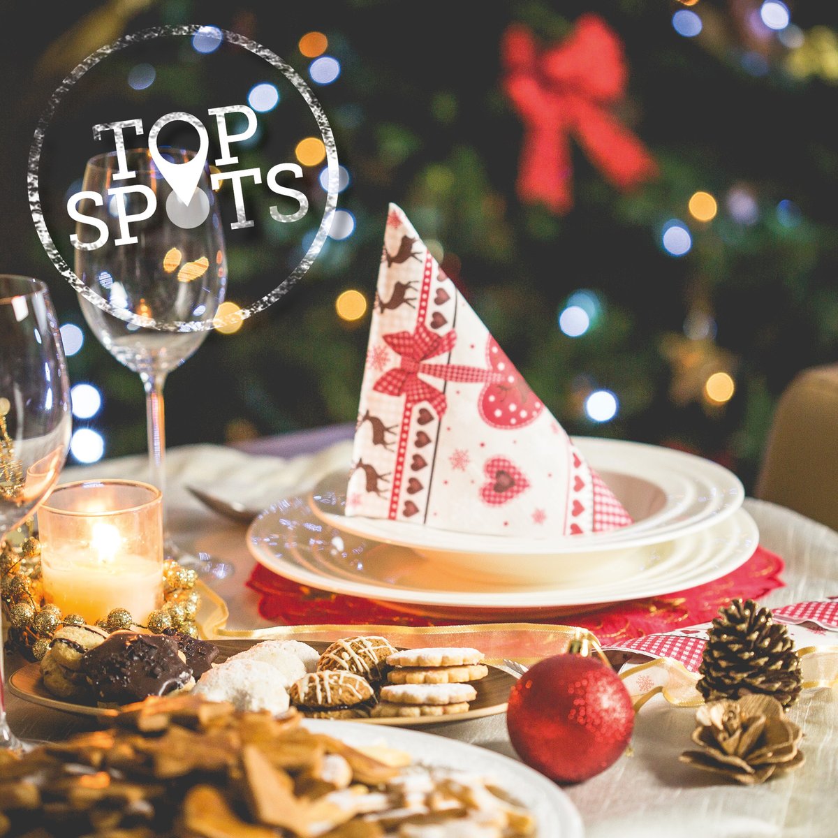 topspotsdotcom's tweet image. Let your heart be light and your belt be tight🥂
Cheers to the holidays🎄🎅
TopSpots.com wenst u een gezellige kerst en een sprankelend nieuwjaar