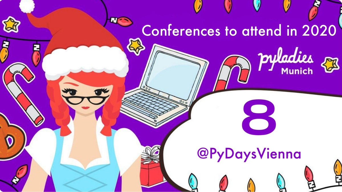 pyladiesmunich's tweet image. New Year&apos;s #PyConfCountdown 8: @pyDaysVienna is currently being prepared for next year! Last year&apos;s had 250+ attendees and 26+ speakers in 48+ hours of pure Python goodness. 🐍 Stay tuned to be part of this! 😉🇦🇹