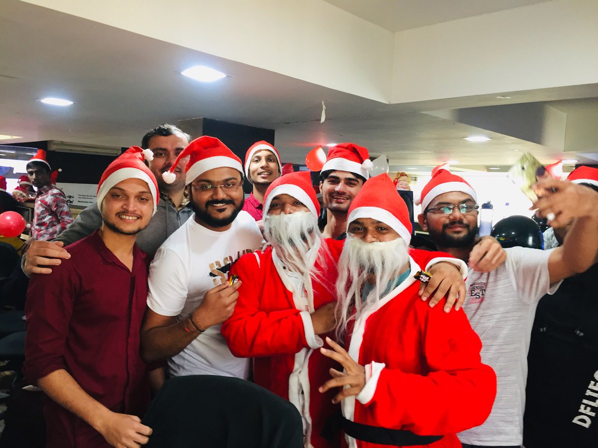 inheritx's tweet image. #Christmas #Celebration @ Inheritx Solutions.

#lifeatinheritx #gifts #fun #lunch #chritsmas