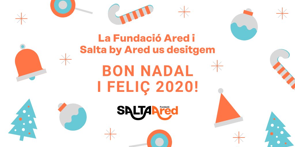 SaltaCatering's tweet photo. 🌟 @SaltaCatering i @fundacioared us desitgem un #BonNadal i un 2020 ple de bons propòsits!

Volem agrair la confiança que heu dipositat en nosaltres aquest 2019 🧡 

El 2020 l'encarem amb la ferma intenció de treballar per un futur just i digne per a tothom! Seguim 💪 #SomSalta https://t.co/fIIeL9Z5PY