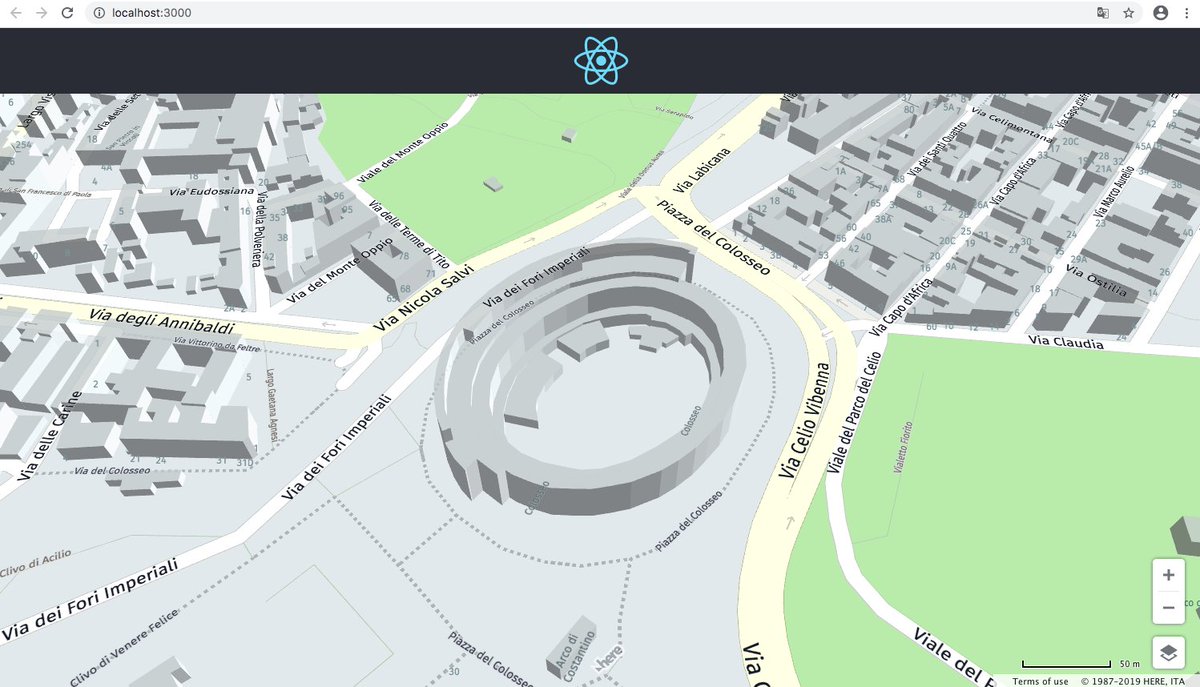 RmeetsH's tweet photo. Christmas eve 🎅 project: playing with 3D Maps 🗺️, React ⚛️, Typescript 👨💻.
WIP sources: https://t.co/qHNf8c7Y7I
#3Dmap #reactjs #typescript #learning #christmaseve #playing #colosseum #rome #workinprogress #heremap #switchtohere @heredev https://t.co/bfg8A69l8e