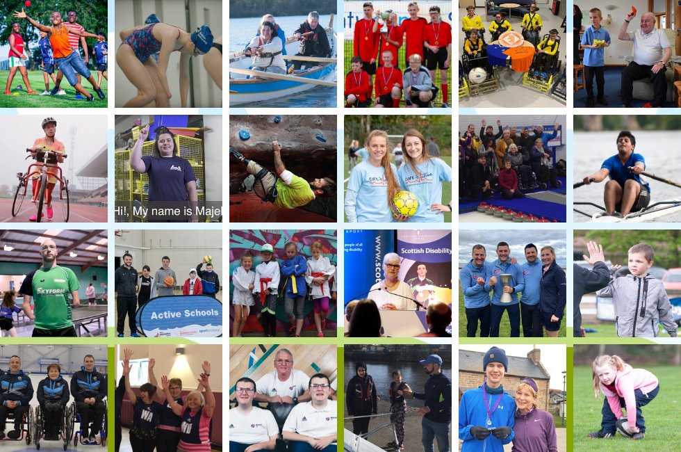 sportscotland's tweet photo. SPORT FOR ALL | It's a wrap 😅
We've loved every minute of December, celebrating the inclusion case studies that bring out the best in Scottish sport 👏
Don't worry if you missed any - you can catch up with all of them at #SportFirst 👉 https://t.co/NMQfIqy7j1
#SportForLife https://t.co/863au72Xta