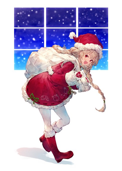 「クリスマス 降雪」のTwitter画像/イラスト(古い順)