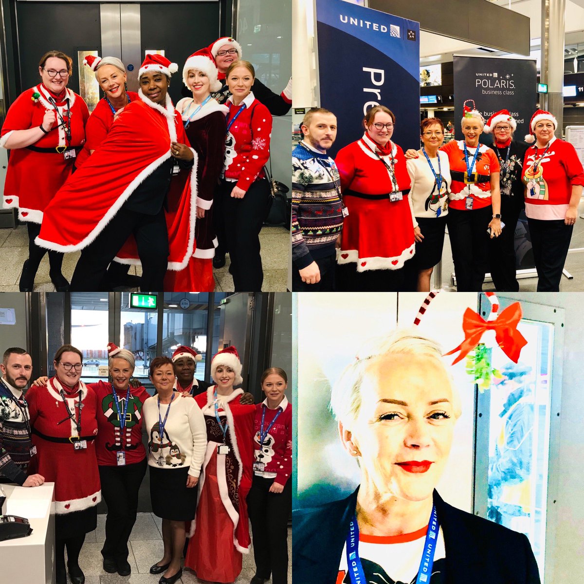 Sending our Christmas Eve flight out with an early departure and smiles on all our passengers faces!! 🎅🏼🎅🏼 @BerryRogerDUB @weareunited @DLCatUnited @united