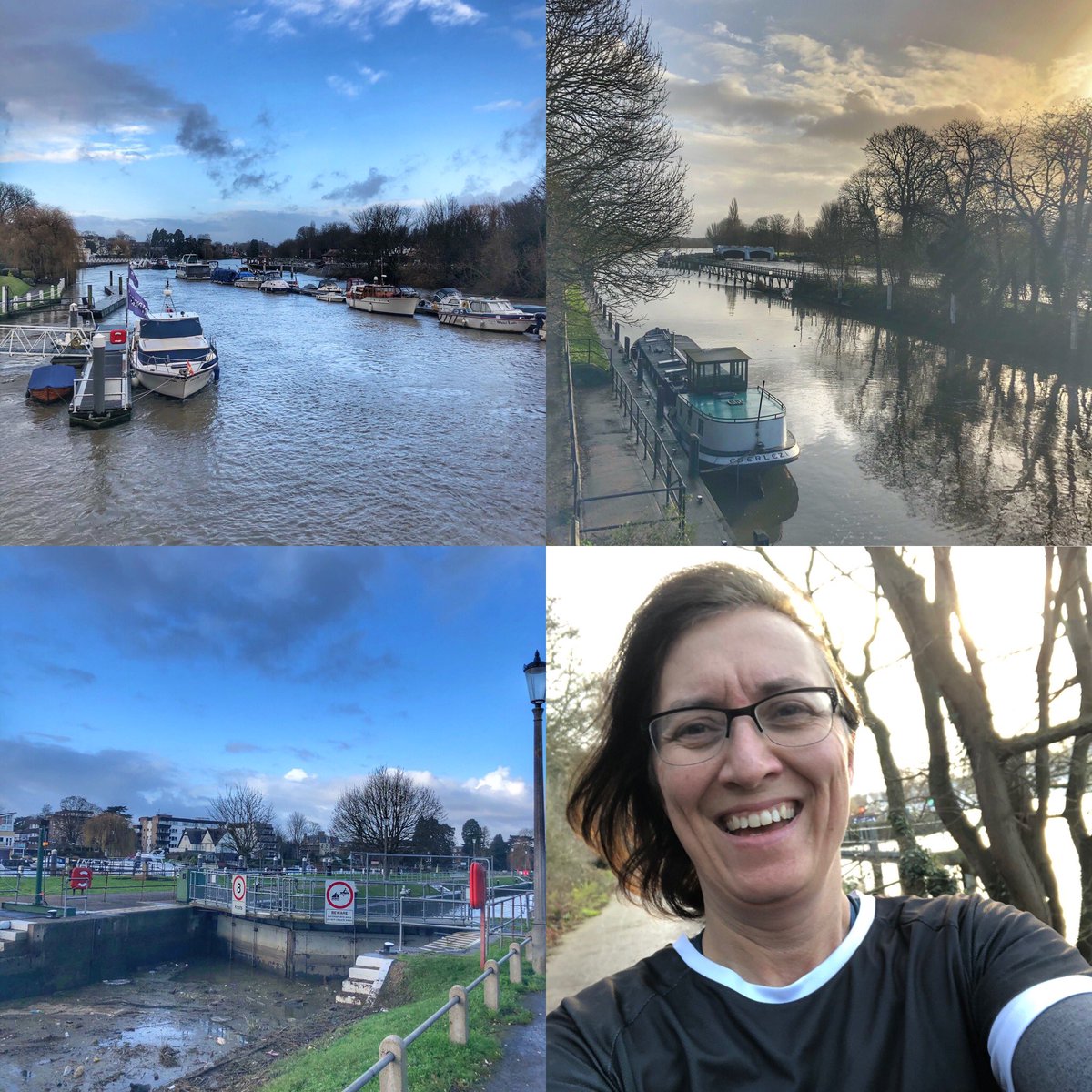 selwine's tweet photo. At last - after 7 days off running due to sickness, today I felt well enough to get out - for a walk/run along the River Thames. Not been a great month for running but a few more miles for #50shadesoftarmac @Twittachallenge & #merceractive @runup2christmas #mmrrun https://t.co/4sa4fmWGzr
