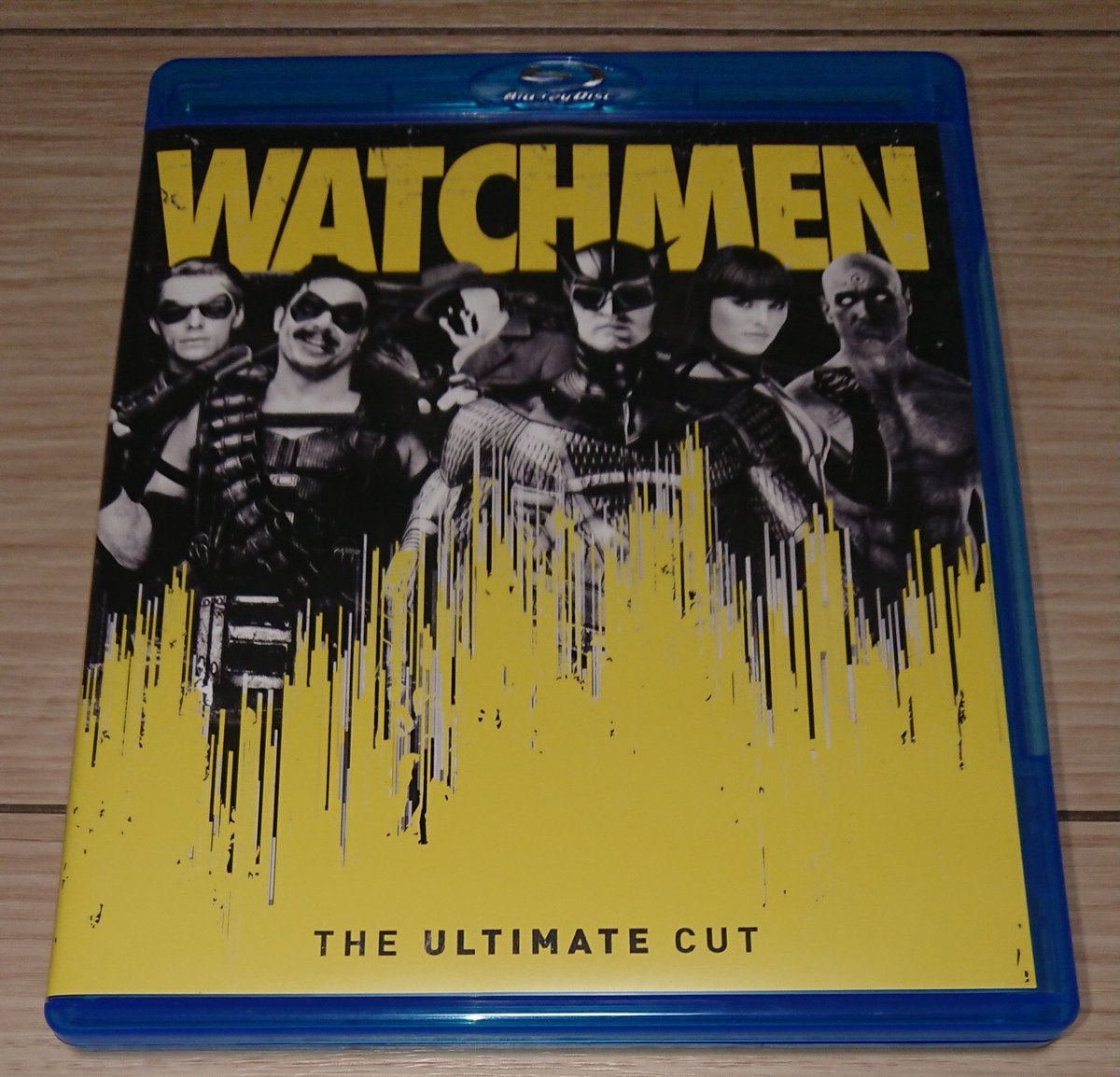 キャプテン バギー Buggy The Clown ウォッチメン のアルティメット カットが届いたけど 思いの外ショボかった 円盤１枚のみで なんの冊子も付録もついてないなー 本編が215分になってるから 劇場公開版より40分くらい ディレクターズ カット版