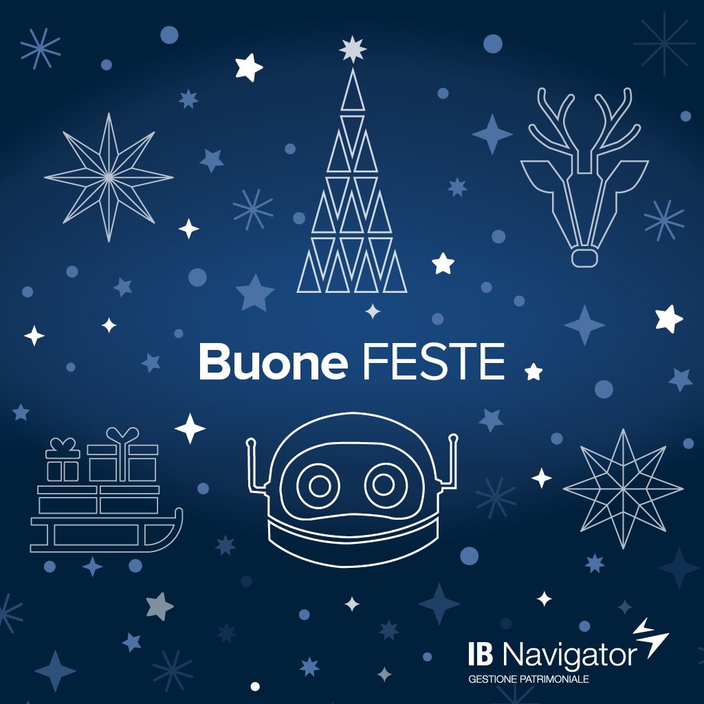 Tanti auguri a tutti, per un Natale sereno e pieno di gioia

#ibnavigator #investbanca #auguri #Xmas19 #Natale2019 #merrychristmas