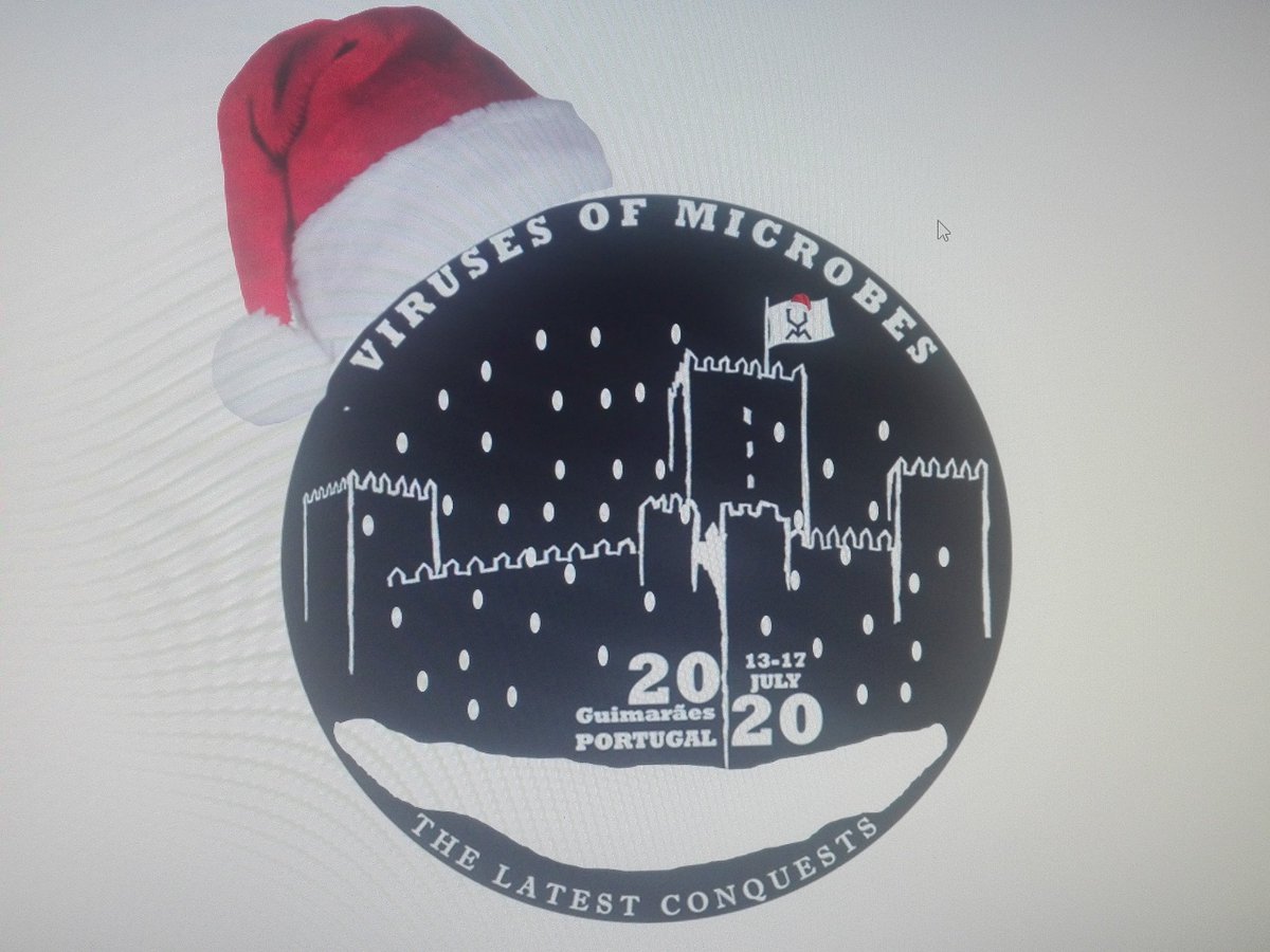 VOM2020 is dressed for Christmas to wish all Viruses of Microbes lovers a Happy Season. Hope to see you all in 13-17July 2020 Guimaraes vom2020.org