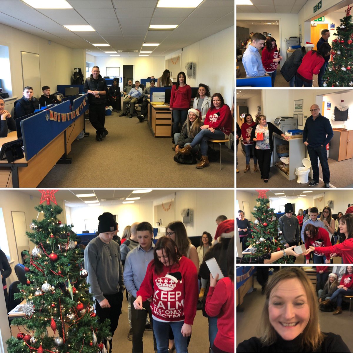 CathrynHage's tweet photo. The traditional #Christmas #raffle for  Team WCD! Wishing all our families, friends, colleagues and customers a wonderful Christmas and peaceful New Year ! Here’s to a successful 2020. 
#hydration #refillrecokution #selffill #drinkmorewater ! https://t.co/Vp8HyehwEz
