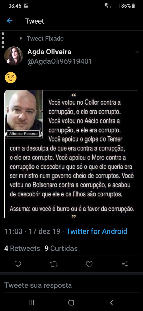 @AgdaOli96919401 @Carioca553 @regiancordeiro @KatiaGon123 @mpaulaguedes @rafamfilho @an_poli @minc_rj @ansfe_ @Indignado72 @RodrigoLouco9 @EmersonDaviB Um dia ainda será estudado a fixação da Esquerdolandia por merda! 
14 anos na merda e ainda sonham com ela...

Feliz Natal Takei 

Curte aí #AtosGovernoBolsonaro 

#Feliz2026

PS: Agda não faltou o M de Merda? Comeram...