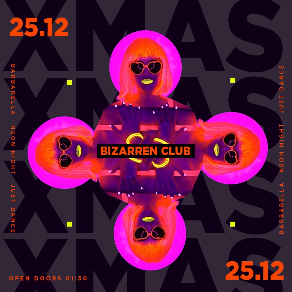 Bizarrenclub's tweet photo. BIZARREN XMAS NEON JUST DANCE POST TORMENTA PARTY! 😂🍭🎄

No sabes que hacer despues de la cena navideña 🎅?? Te esperamos esta noche en @BarbarellaPy ✨

Open Doors 01:30 hs 💃
30mil 👄

Y recorda que nos encanta verte bailar 💕 https://t.co/9WDLzeDijg
